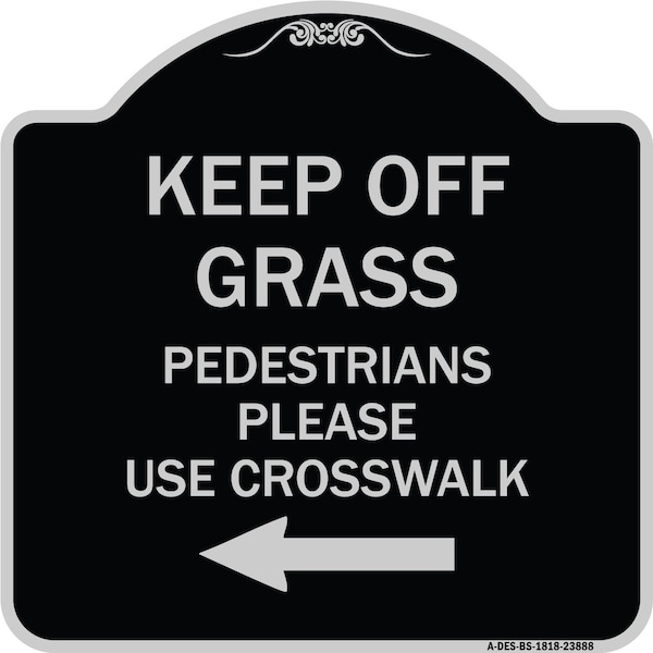 Signmission Lawn Boss Stake Kit Heavy-Gauge Aluminum Architectural Sign, 18" x 18", BS-1818-23888 A-DES-BS-1818-23888 - main